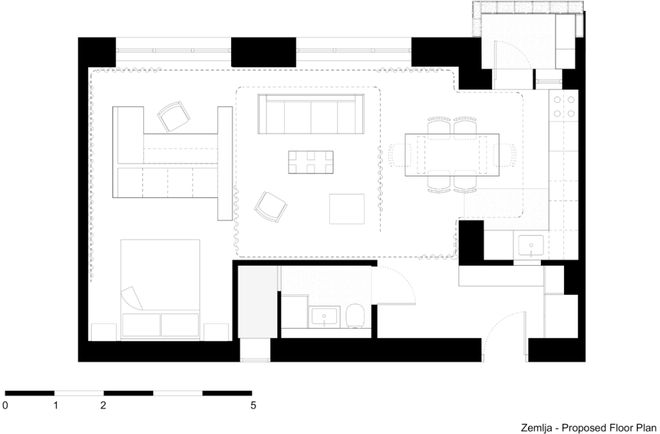 子做隔墙秒变灵活实用大空间龙8国际唯一网站全屋用帘(图3)